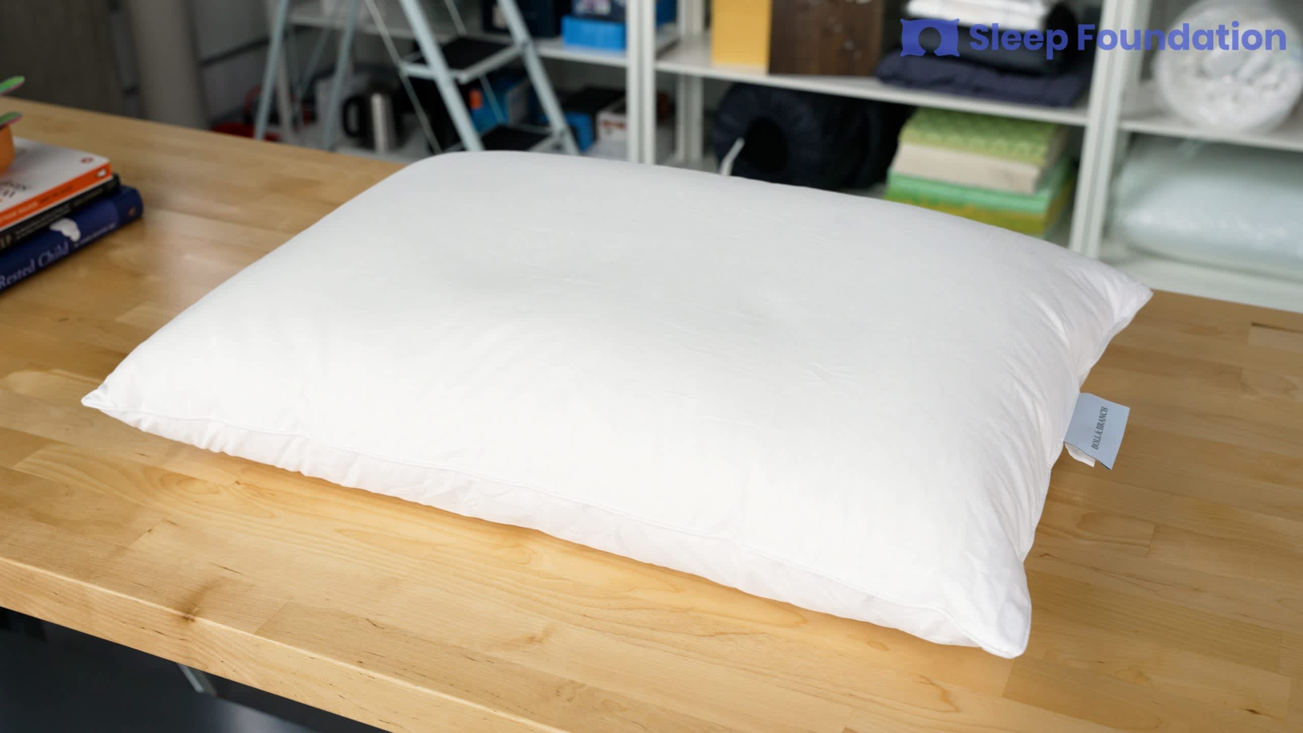 Best Firm Pillows of 2026 - Boll & Branch Down Chamber Pillow - Firm image 1