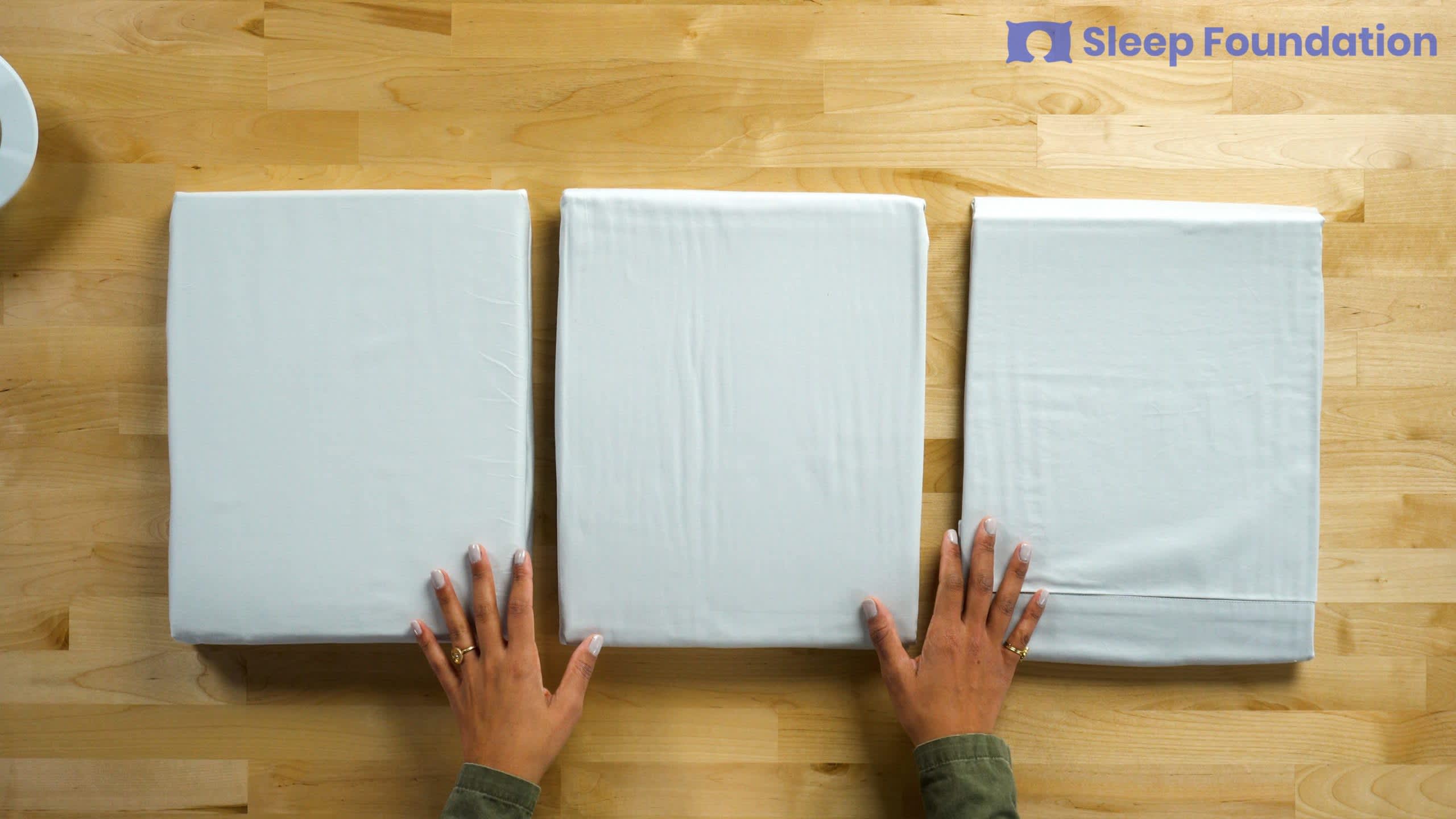 Best Sateen Sheets of 2026 - Saatva Organic Sateen Sheet Set image 1