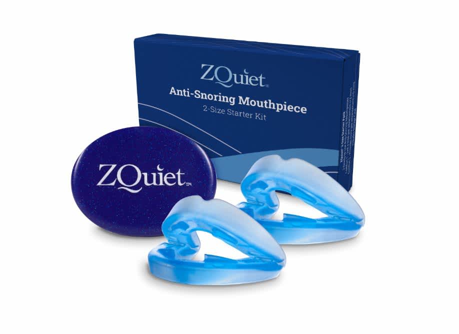 Best Anti-Snoring Mouthpieces and Mouthguards of 2026 - ZQuiet Anti-Snoring Mouthpiece 2-Size Starter Pack image 1