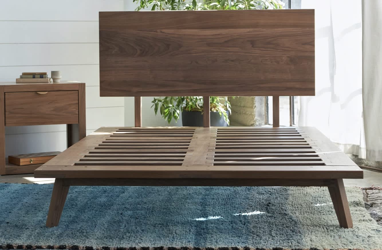 Best California King Size Bed Frame of 2026 - Avocado Mid-Century Modern Bed Frame image 1