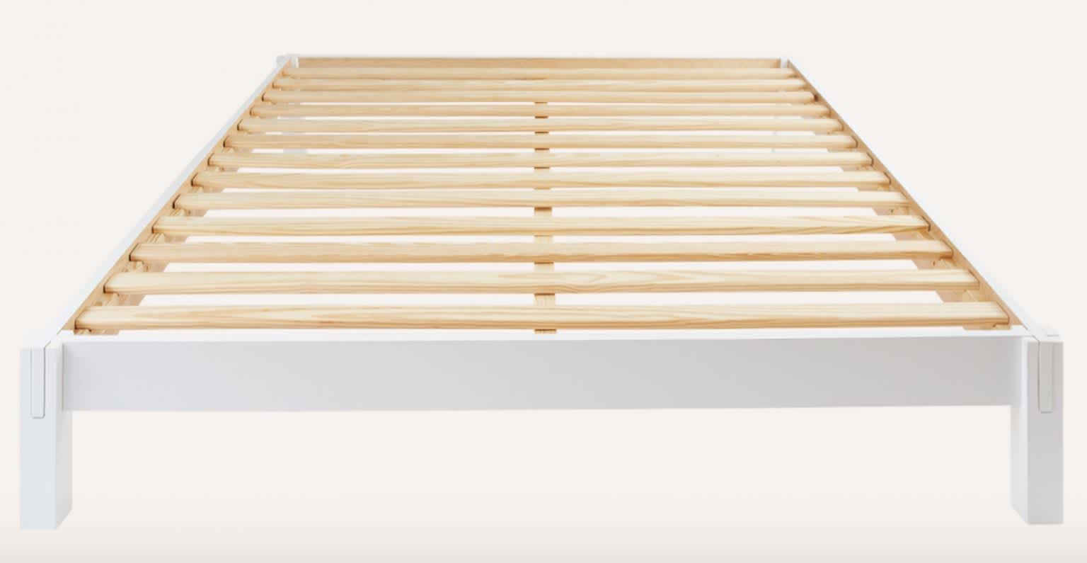 Best Platform Beds of 2026 - Birch Madison Bed Frame - White image 1