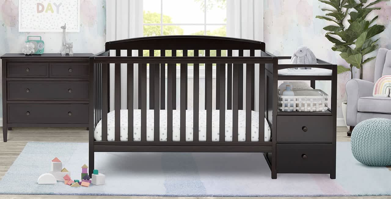 Best Toddler Beds of 2026 - Delta Children Royal 4-in-1 Convertible Crib image 1