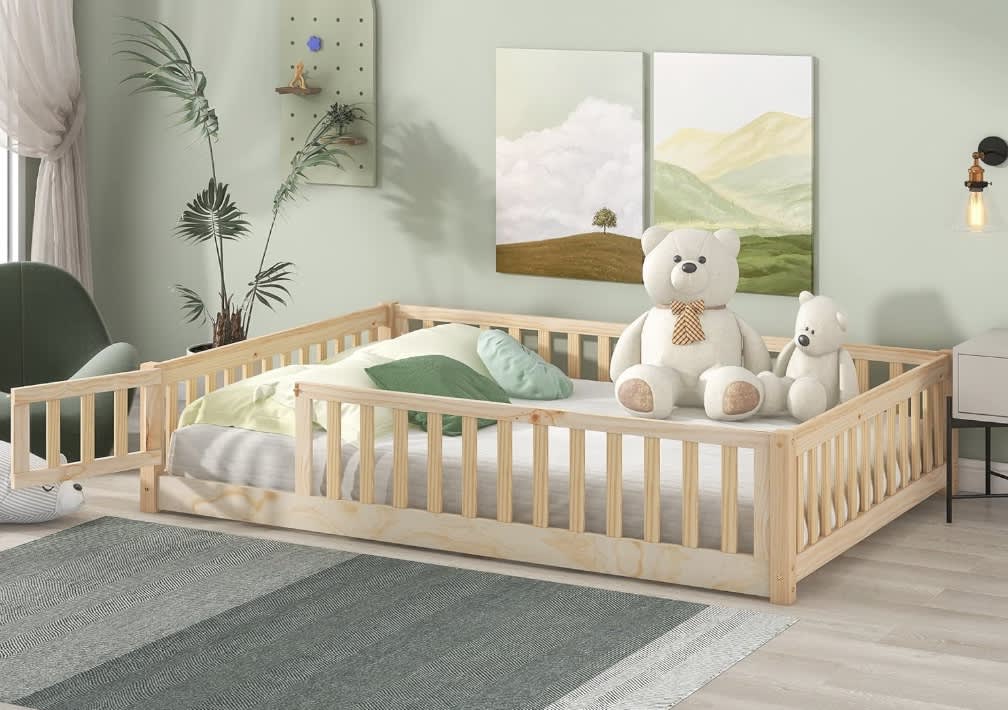 Best Toddler Beds of 2026 - Harper & Bright Designs Montessori Floor Bed image 1