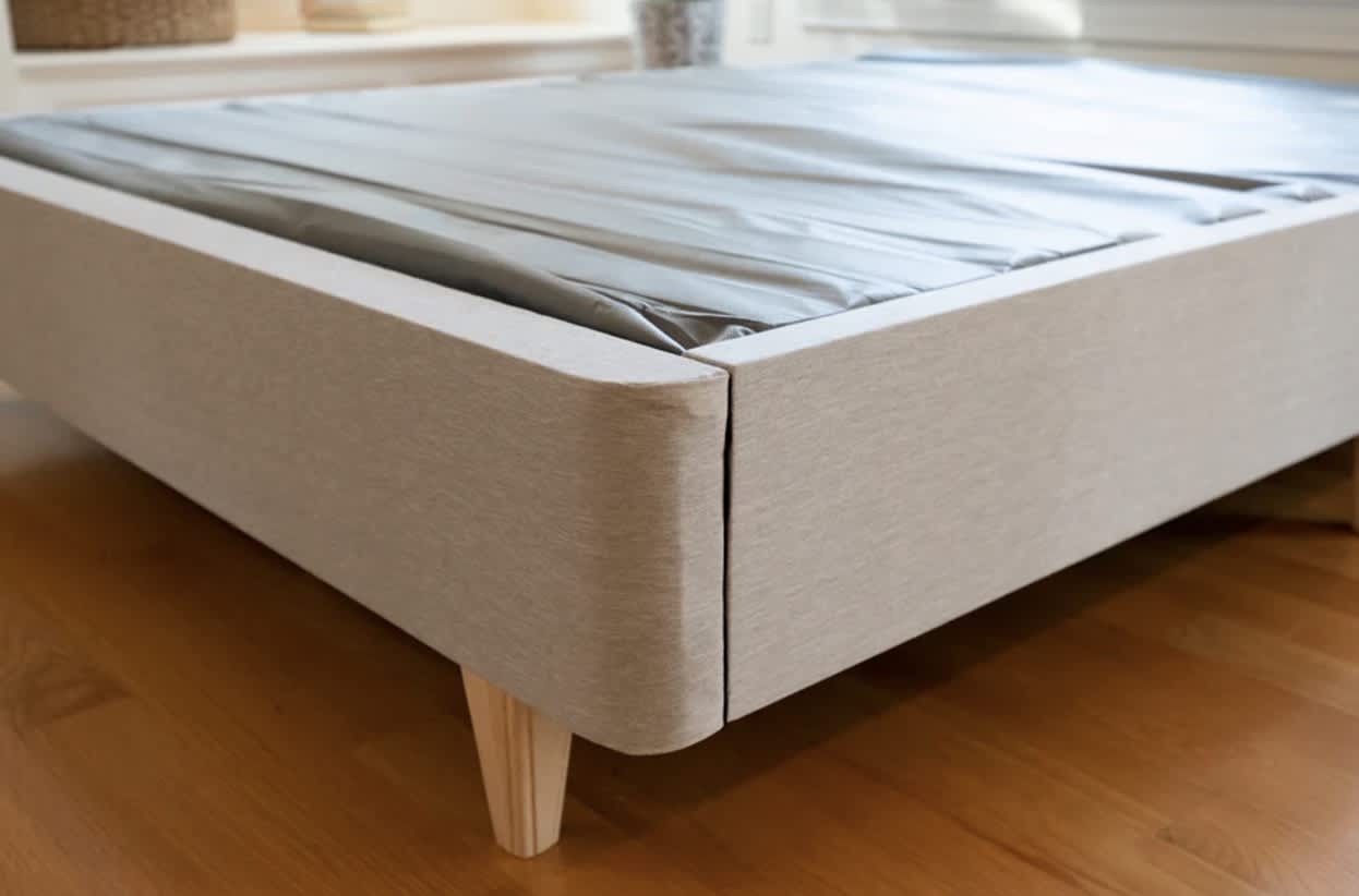 Best Twin XL Bed Frame of 2026 - DLX Foundation With Legs image 1