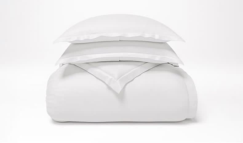 Best Duvet Covers of 2026 - Saatva Organic Sateen Duvet Cover image 1