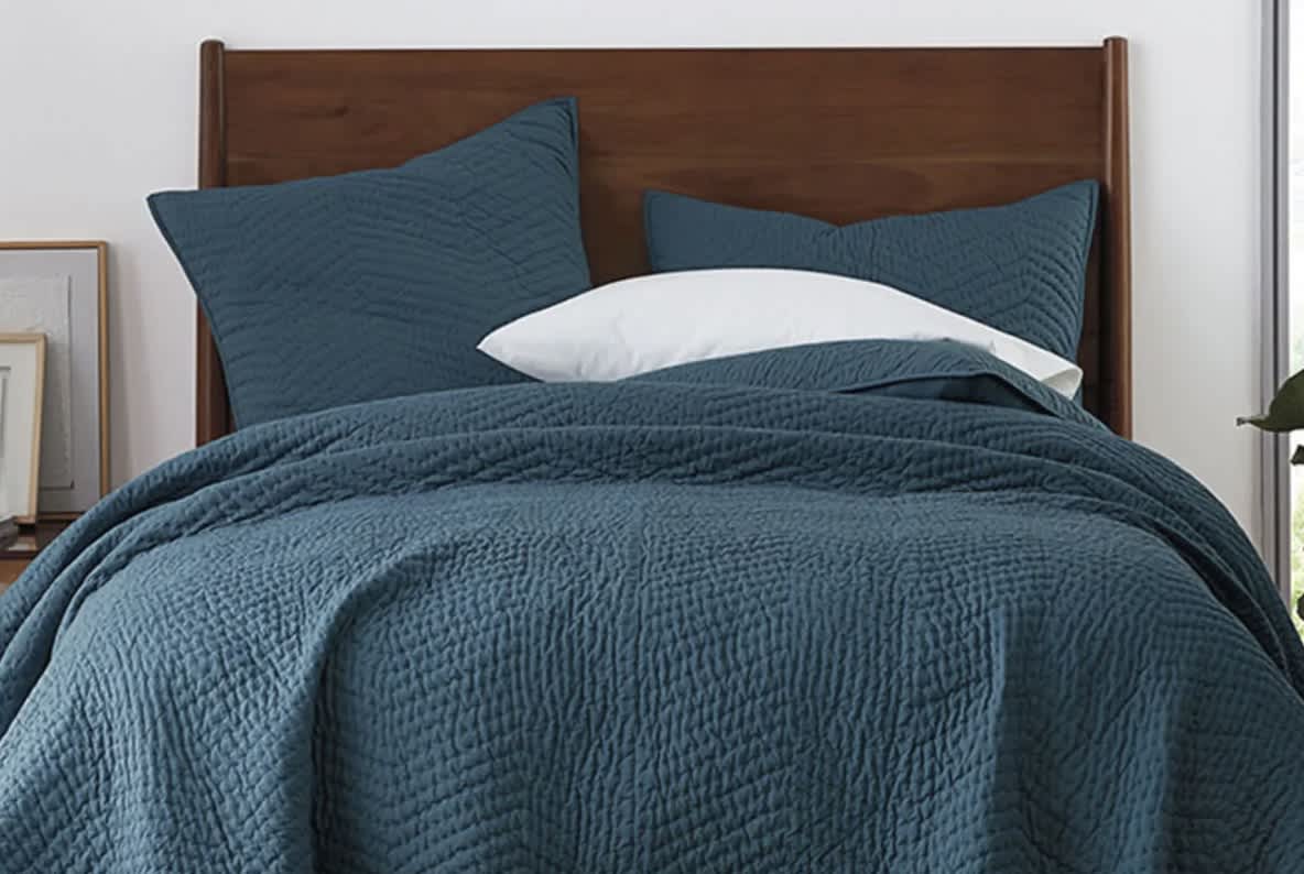 Best Quilts of 2026 - The Company Store Company Cotton Voile Quilt image 1