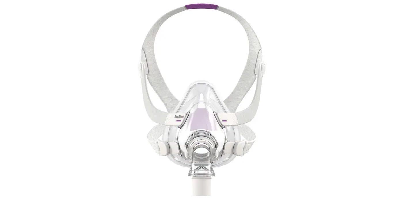 Best CPAP Masks for Women in 2026 - ResMed AirFit F20 for Her Full Face CPAP Mask image 1