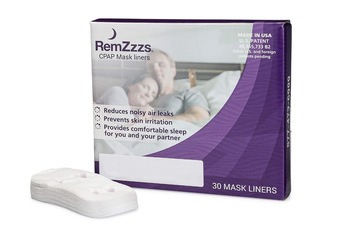 Best CPAP Mask Liners of 2026 - RemZzzs Nasal Pillow CPAP Mask Liners image 1