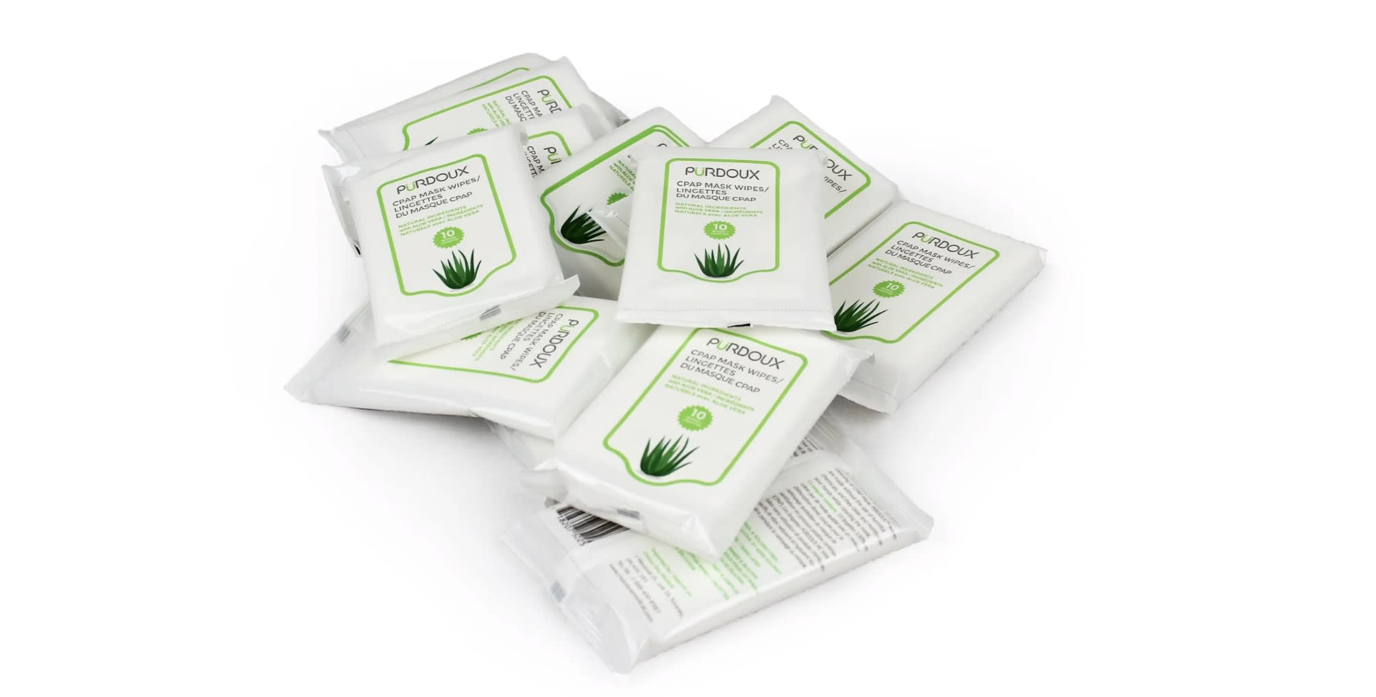 Best CPAP Wipes of 2026 - Purdoux CPAP Mask Travel Wipes image 1