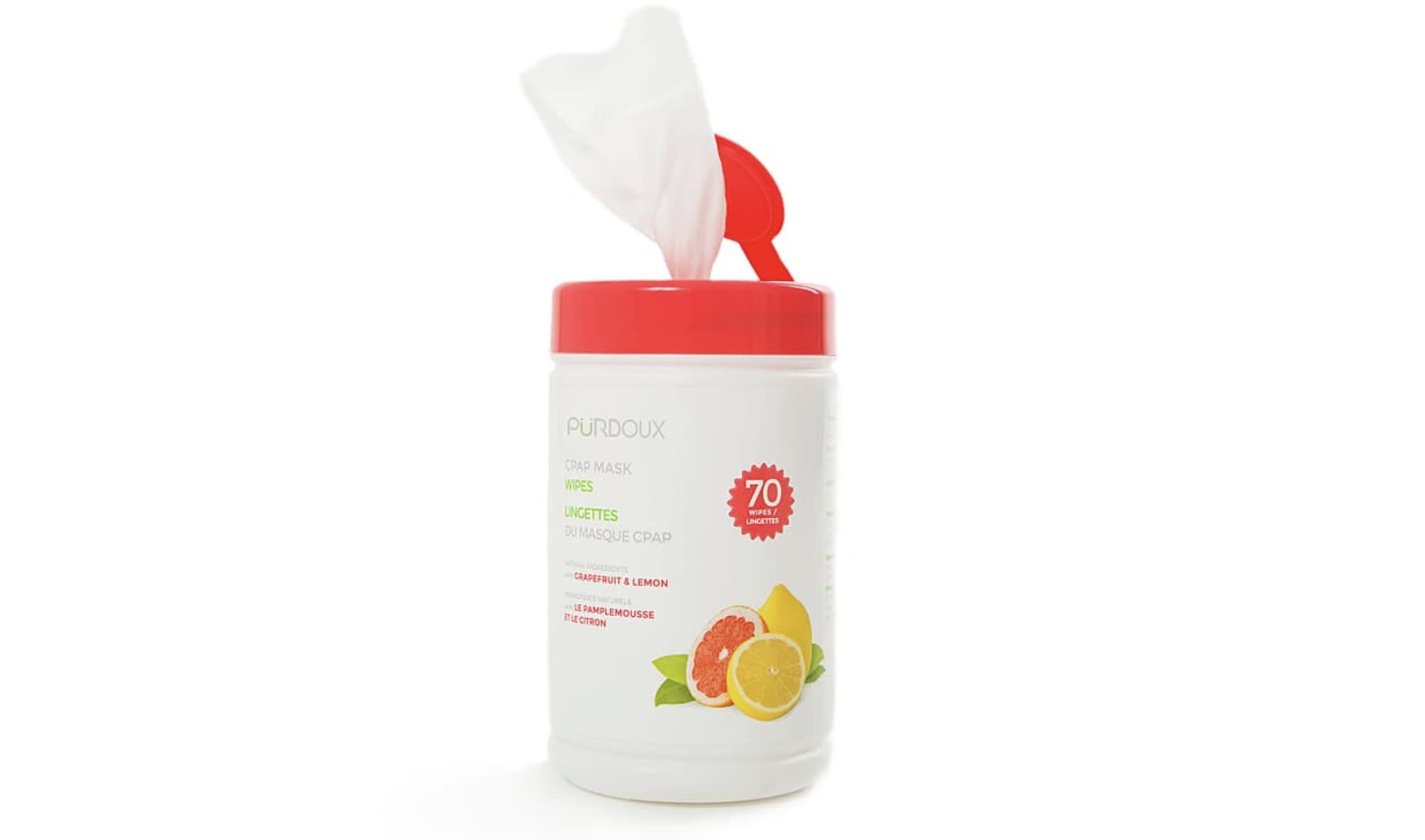 Best CPAP Wipes of 2026 - Purdoux CPAP Mask Wipes image 1