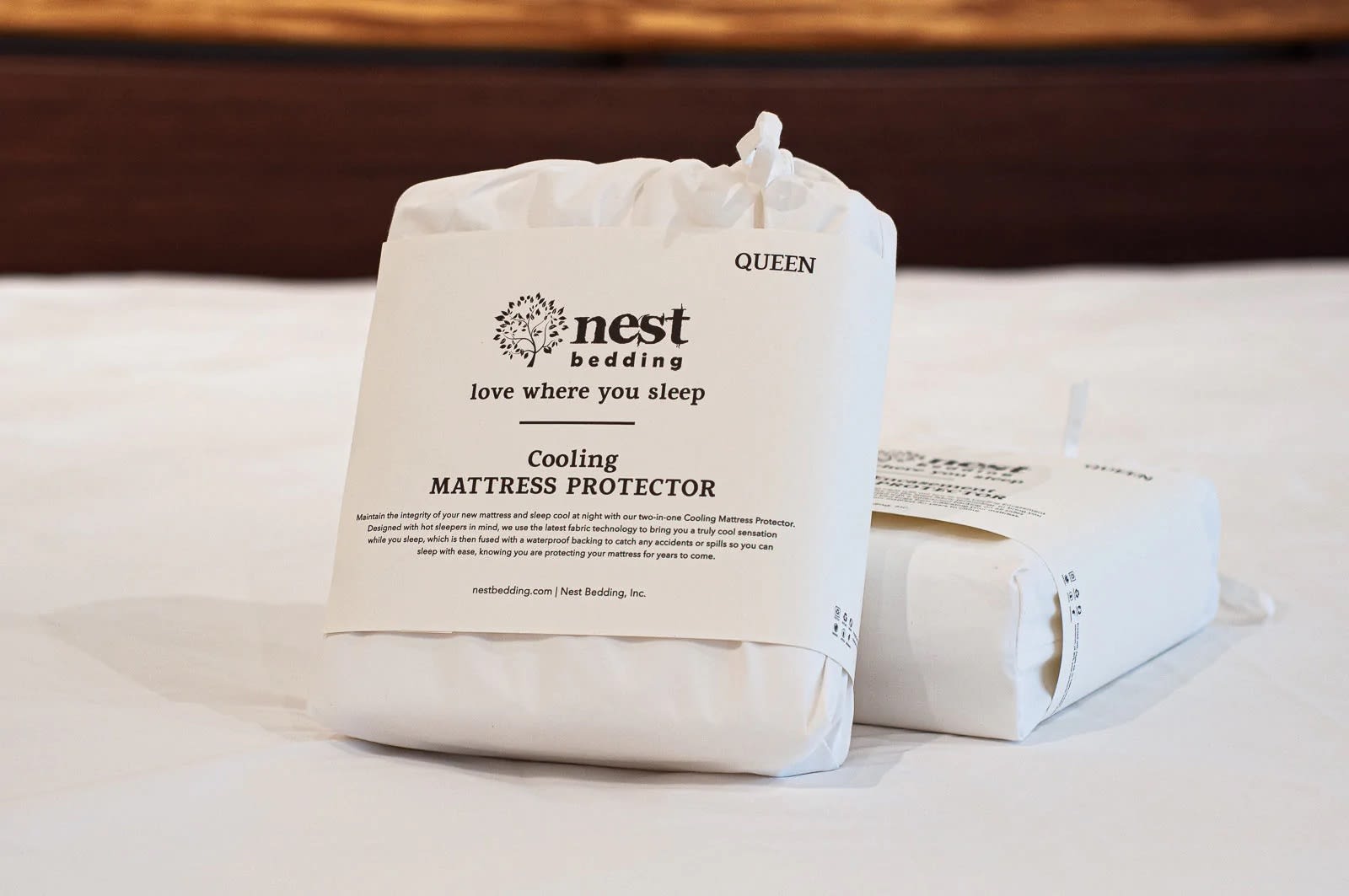 The Best Mattress Protectors of 2026 - Nest Bedding Cooling Cotton Mattress Protector image 1