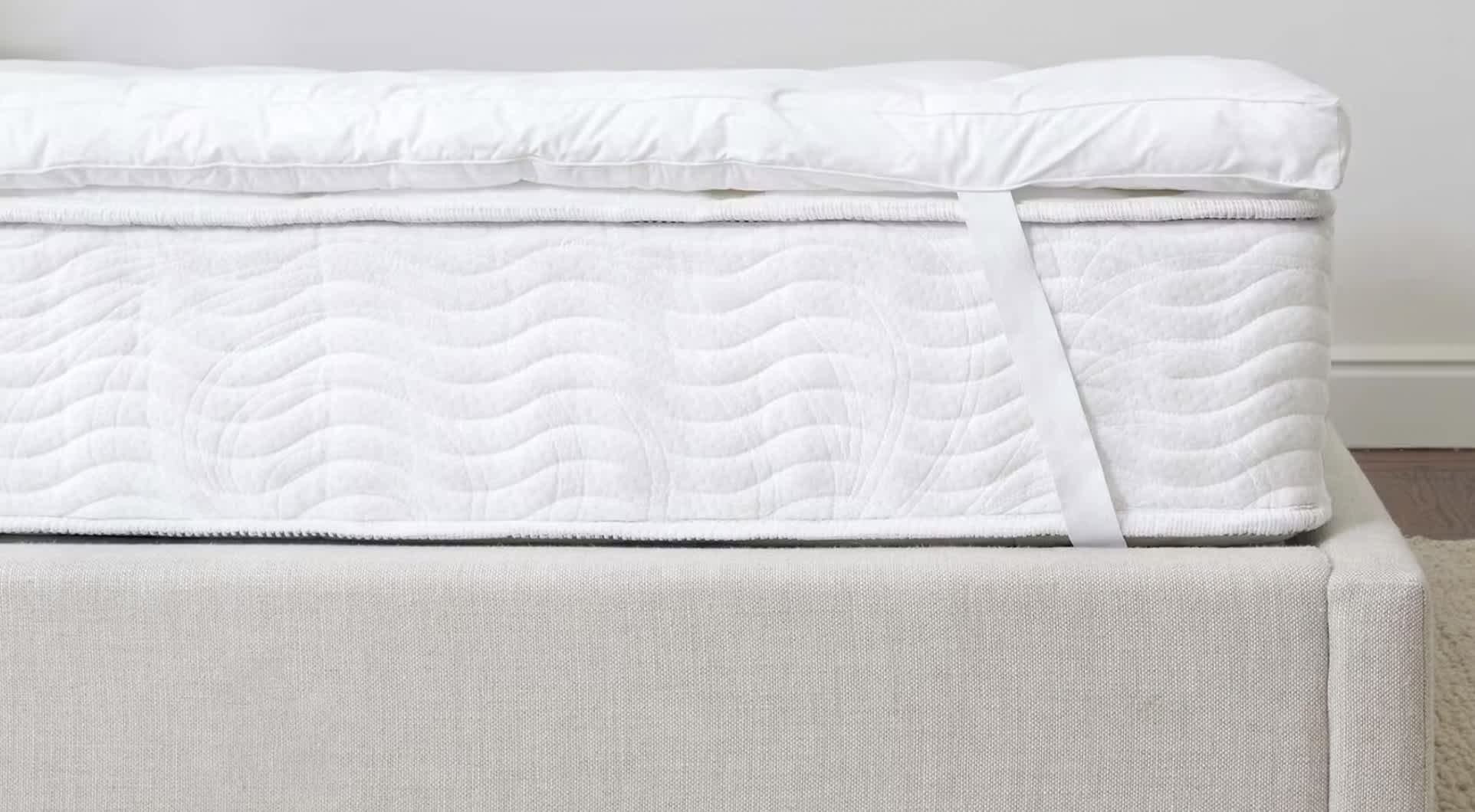 Best Feather Mattress Toppers of 2026 - Saatva Down Alternative Featherbed Mattress Topper image 1