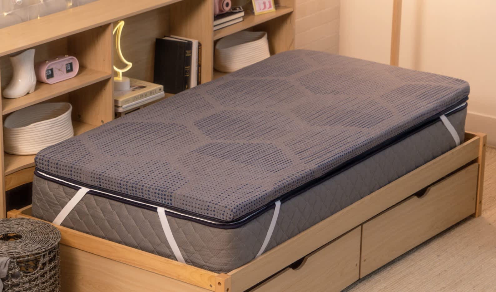 Best Mattress Toppers for College Dorm Bed of 2026 - Brooklyn Bedding CopperFlex 201 Mattress Topper image 1