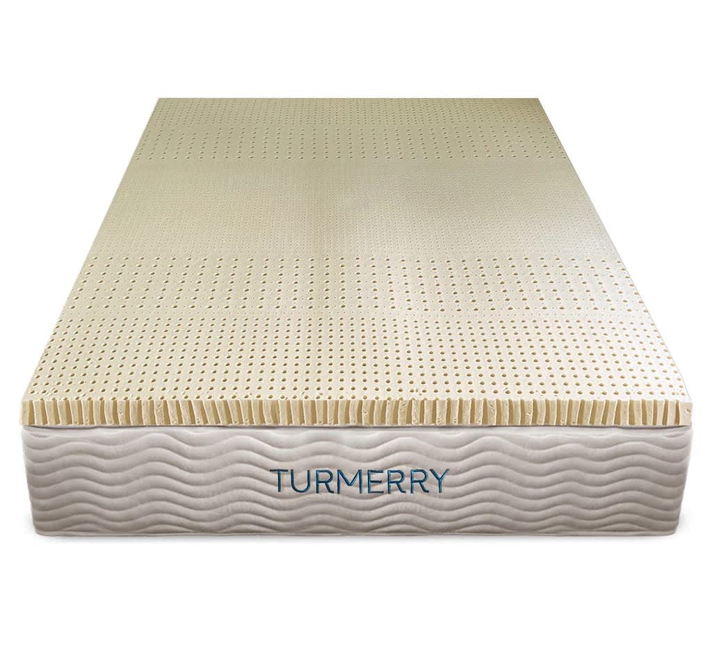 Best Organic Mattress Toppers of 2026 - Turmerry Latex Mattress Topper image 1