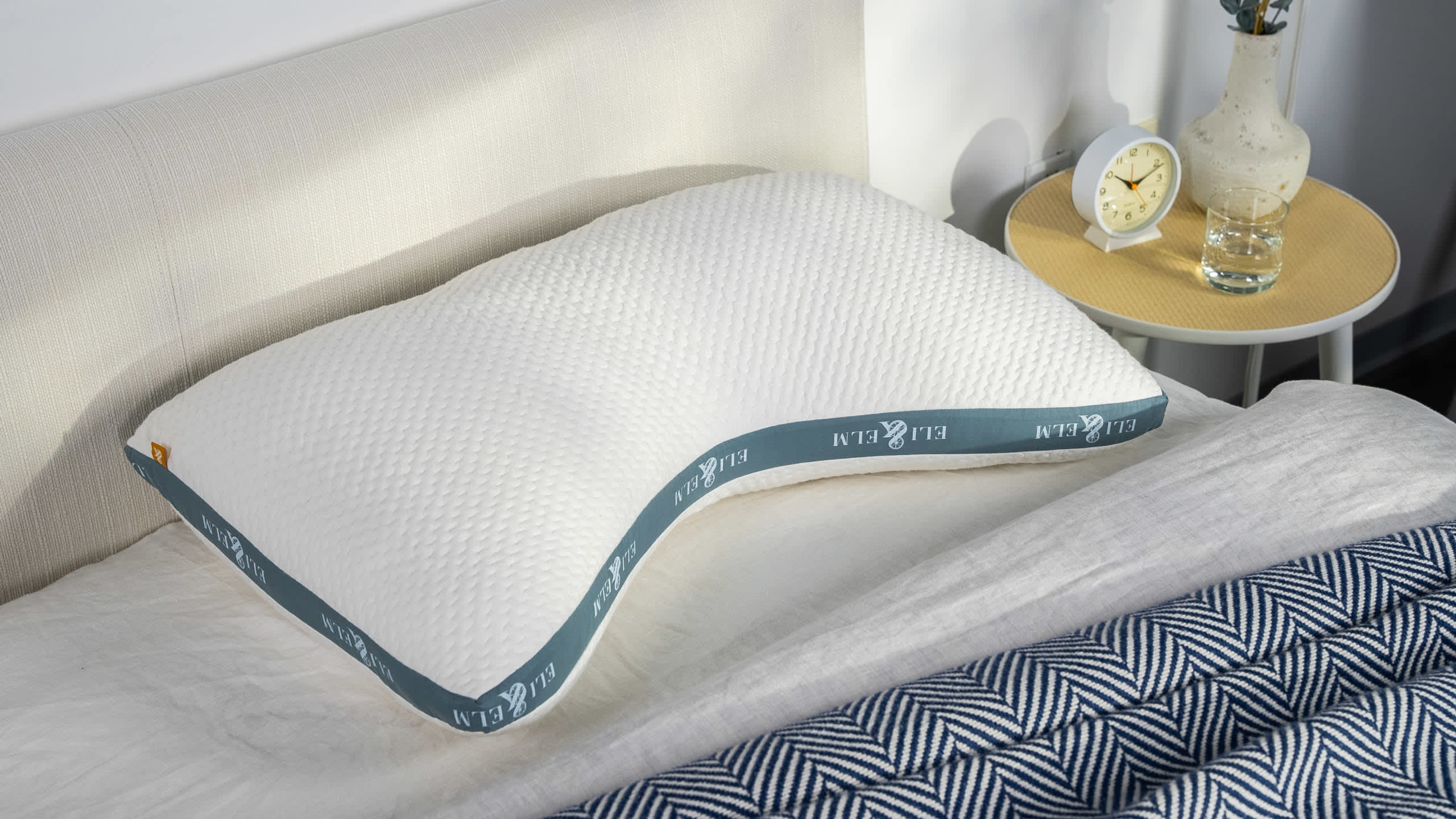 Best Luxury Pillows of 2026 - Eli & Elm Cotton Side-Sleeper Pillow image 1