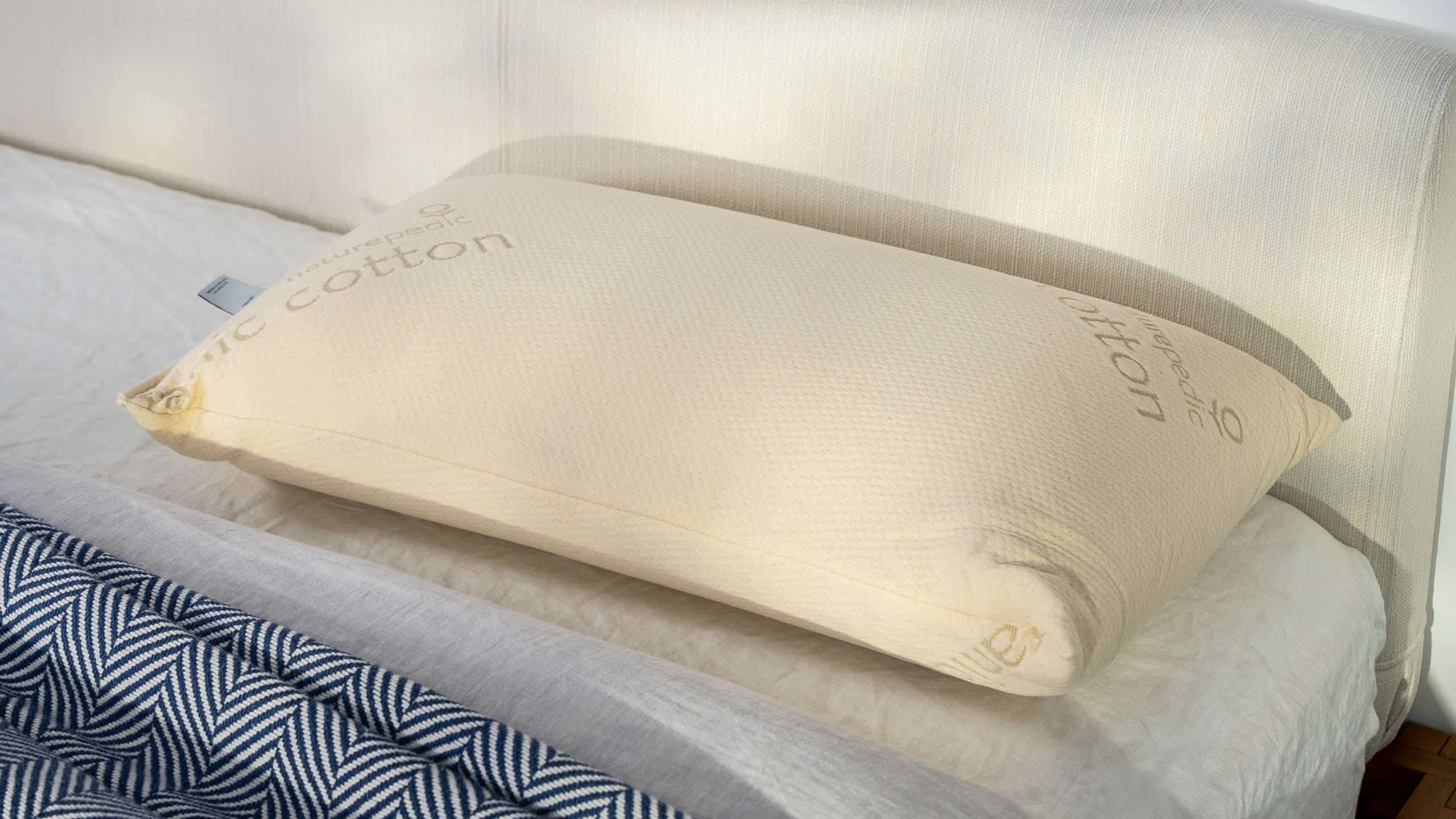 Best Latex Pillows of 2026 - Naturepedic Organic Solid Latex Pillow image 1