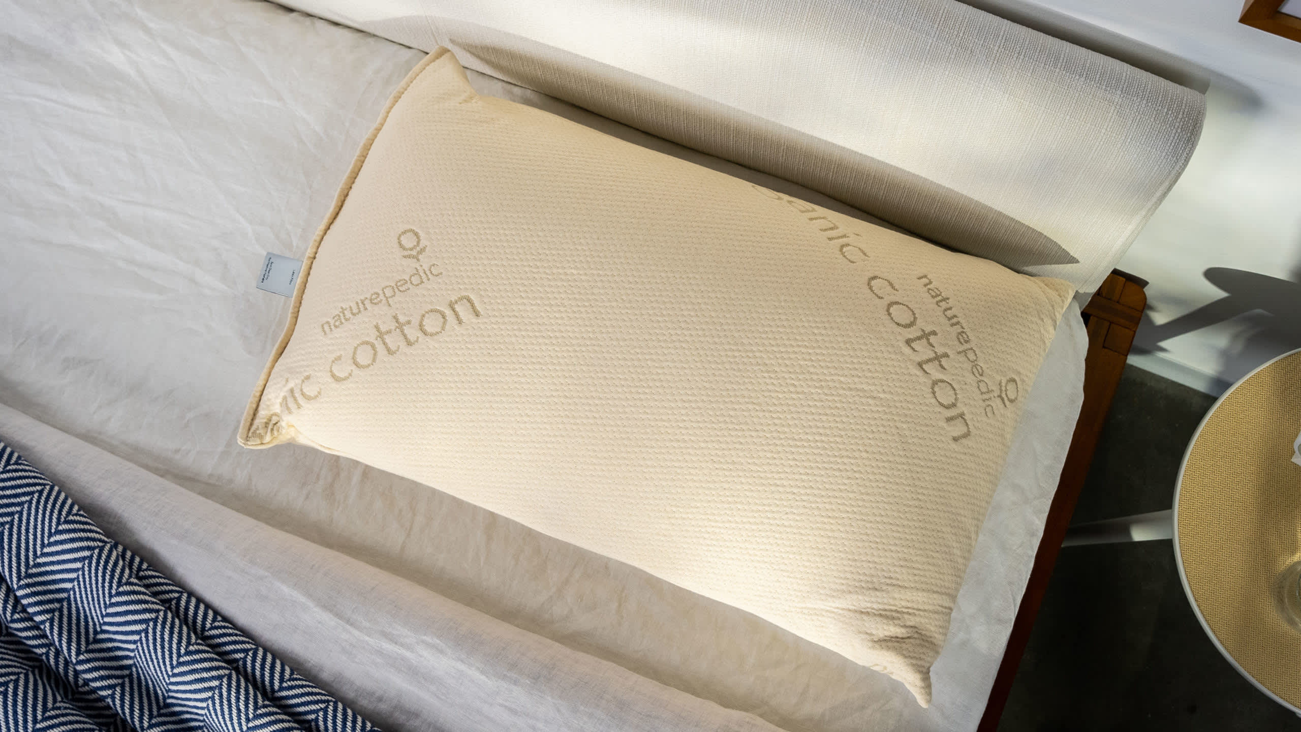 Best Organic Pillows of 2026 - Naturepedic Organic Solid Latex Pillow image 1