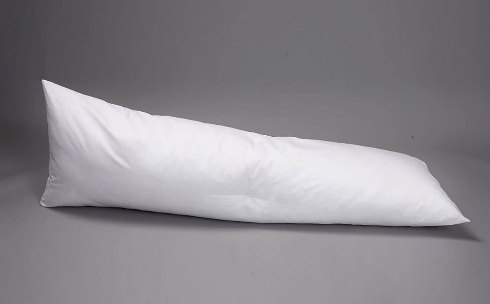 Best Pregnancy Pillows of 2026 - The Company Store Essentials Feather and Down Body Pillow Insert image 1