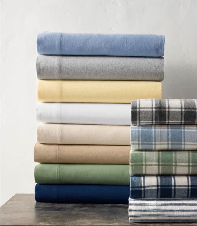 Best Flannel Sheets of 2026 - LL Bean Ultrasoft Comfort Flannel Sheet Set image 1