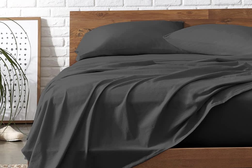 Best Jersey Sheets - Bare Home Organic Cotton Jersey Sheet Set image 1