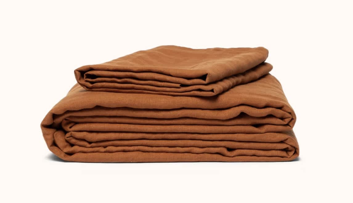 Best Linen Sheets of 2026 - Morrow Heirloom Linen Sheet Set image 1