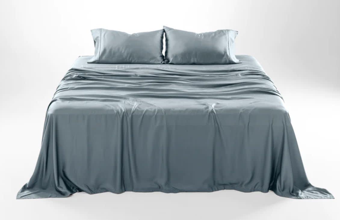 Best Tencel Sheets of 2026 - Olive + Crate Natural Eucalyptus Sheet Set image 1