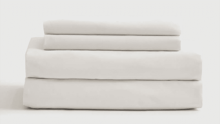 Best Sheets of 2025 - Quince Organic Percale Sheet Set image 1