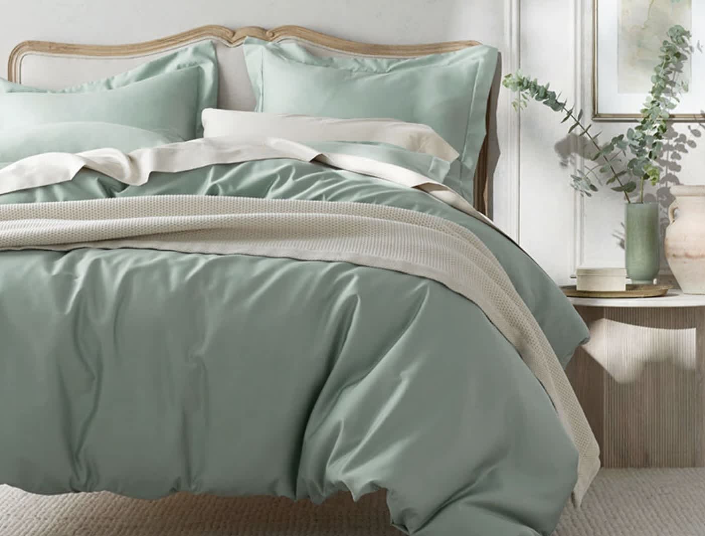 Best Sheets of 2026 - The Company Store Legends Hotel Supima Cotton Sateen Sheet Set image 1