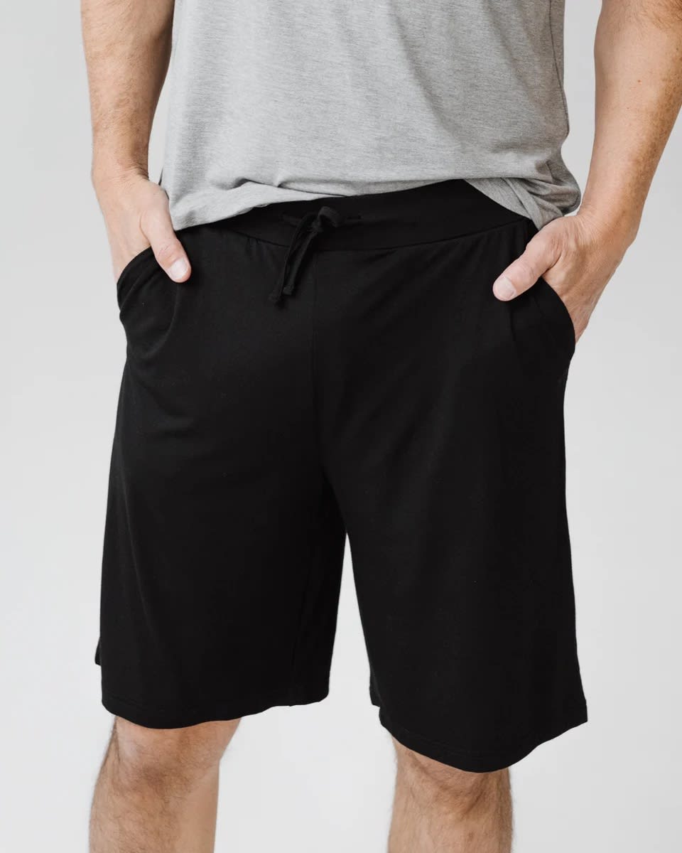 Best Cooling Pajamas for Night Sweats of 2026 - Cozy Earth Men's Bamboo Pajama Short in Stretch-Knit image 1