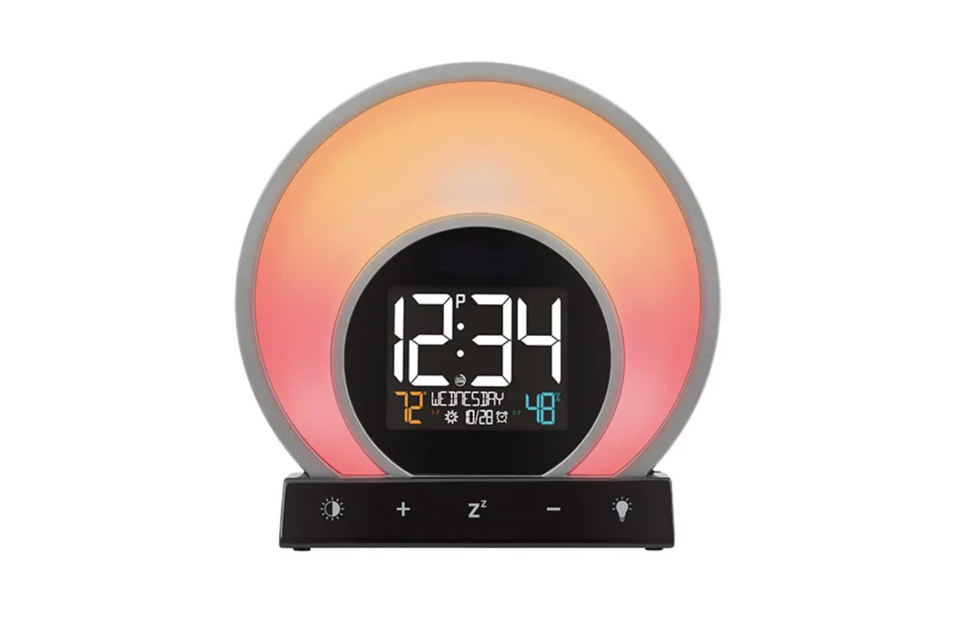 Best Wake-Up Lights of 2026 - Sharper Image Circadian Rhythm Clock image 1