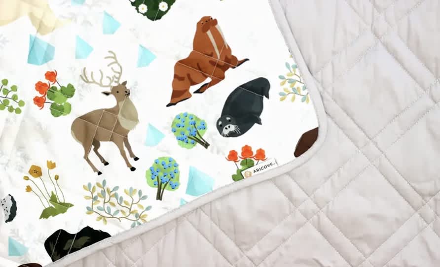 Best Weighted Blanket for Kids of 2026 - Aricove Kids Weighted Blanket - Animal Kingdom image 1