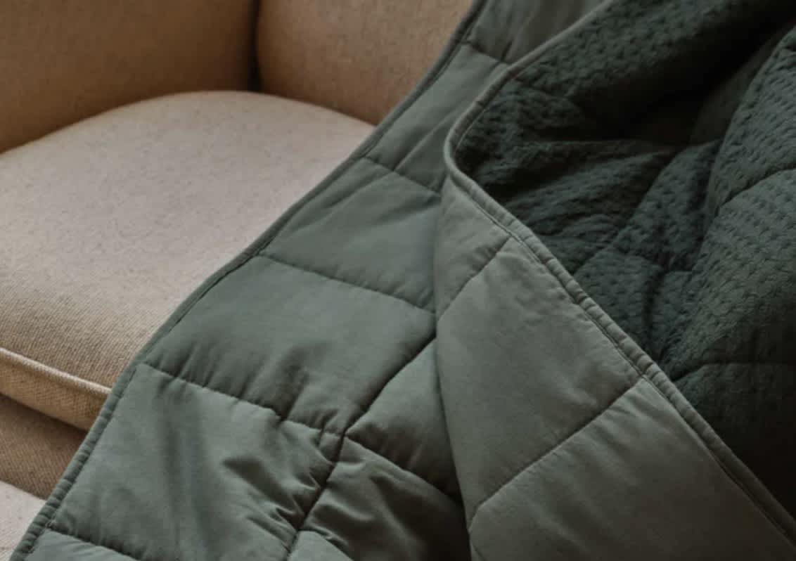 Best Weighted Blankets of 2026 - Brooklinen Weighted Throw Blanket image 1