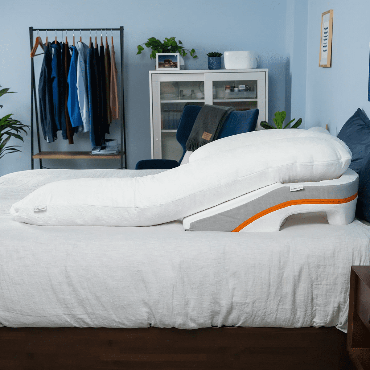 Best Pillows for Back Pain in 2026 - MedCline Therapeutic Body Pillow image 1