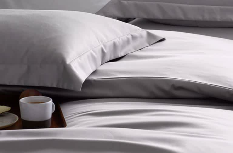 Best Sheets of 2025 - Best Deep Pocket - The Company Store Wrinkle-Free Sateen Sheet Set