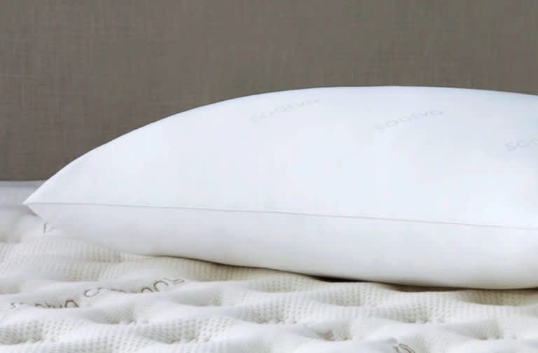 Best Soft Pillows - Most Comfortable - Saatva Down Alternative Pillow
