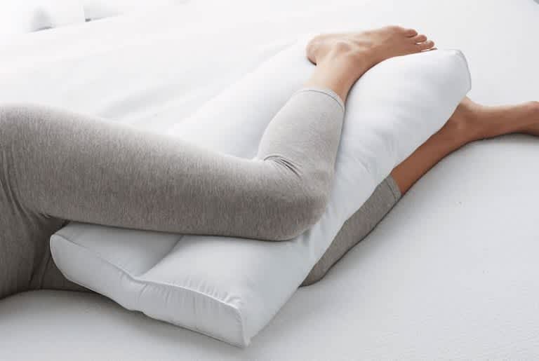 thumbnail image 2 of Carex Memory Foam Knee Pillow P10400 For Side Sleepers, Leg And Back Support 2 of 6