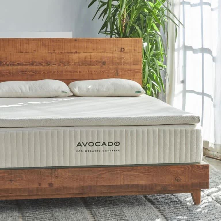 Best Latex Mattress Toppers - Best for Combination Sleepers - Avocado Eco Organic Mattress Topper