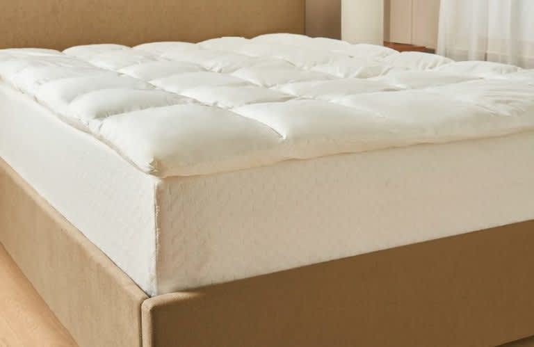 Best Feather Mattress Toppers - Best for Side Sleepers - Quince Premium Featherbed