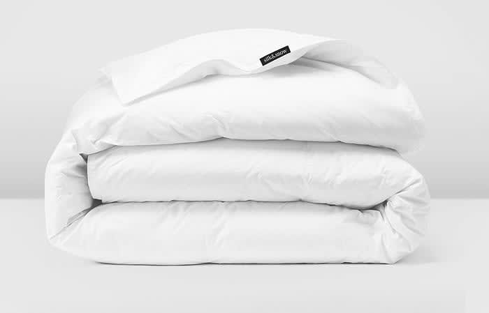 Best Down Comforters - Most Comfortable - Silk & Snow Down Duvet Insert