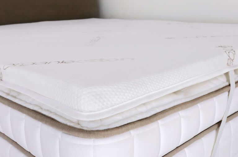 Best Memory Foam Mattress Toppers - Best for Back Pain - Saatva High-Density Foam Mattress Topper