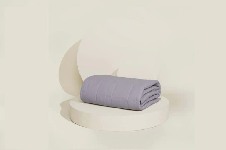 Best Summer Blankets - Best Temperature-Regulating - Slumber Cloud Textured Blanket