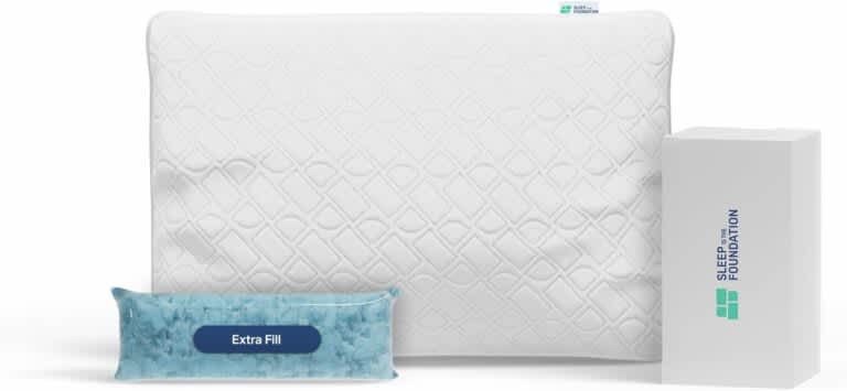 Sleep Is the Foundation Shredded Memory Foam Pillow