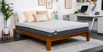 A picture of the Layla Mattress in Sleep Foundation's test lab.