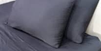 A picture of the Luxome Luxury Sheet Set in Sleep Foundation's test lab.