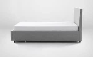 Silk & Snow Bed Frame with Storage