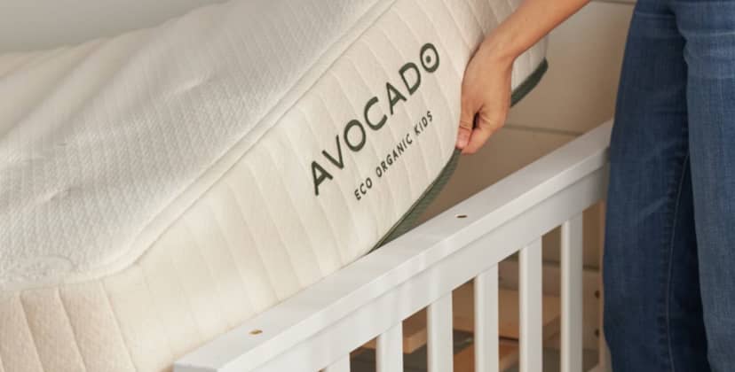 Product page photo of the Avocado Eco Organic Kids Mattress