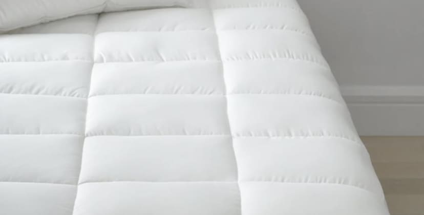 Product page photo of The Company Store's Cool Zzz Mattress Pad