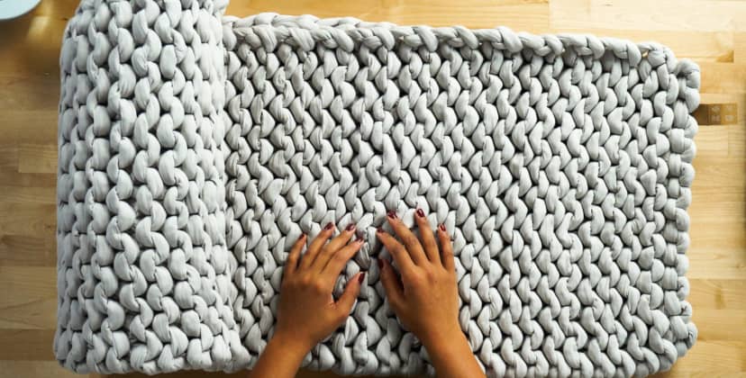 Best Weighted Blankets of 2025 - Best Overall - Bearaby Cotton Weighted Blanket