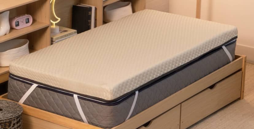 Best Mattress Toppers of 2025 - Best Mattress Topper for Pressure Relief - Brooklyn Bedding CopperFlex 301 Mattress Topper