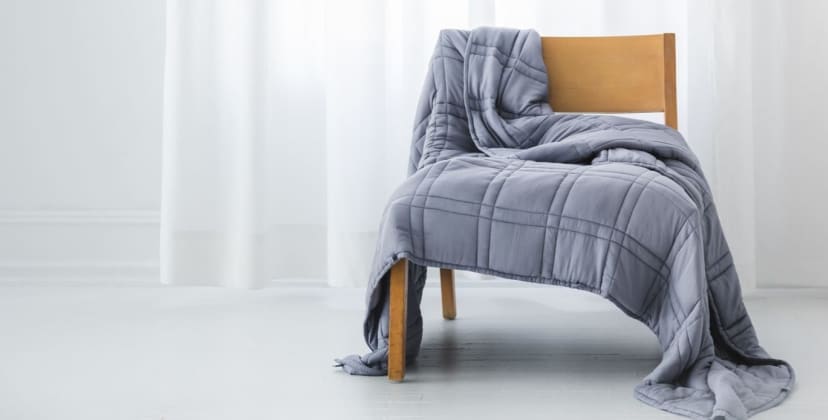 Product image of the Comma Home Bamboo Modal Weighted Blanket